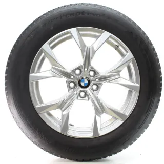 BMW X3 G45 Winterräder Y-Speiche 921 Refined Silver 225/60R18 104H DOT25 5A6F0F9 - Bild 2