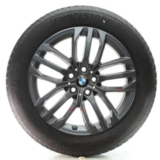 BMW X1 iX1 U11 X2 iX2 U10 Winterräder Doppelspeiche 879 205/60R18 DOT24 6898046 - Bild 4