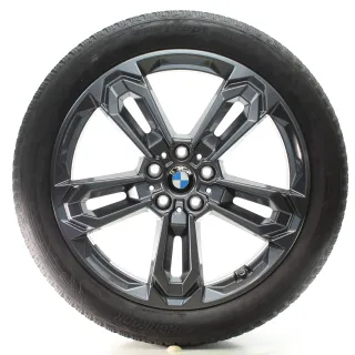 BMW X1 U11 X2 U10 Winterräder Doppelspeiche 1041 Hankook 195/55R19 DOT24 5A661A8 - Bild 4