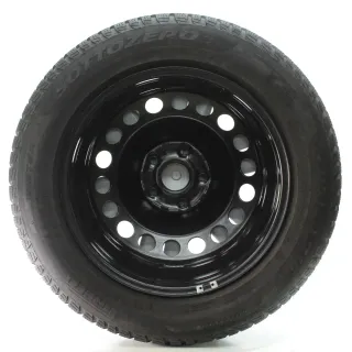 VW Touran 5T1 Winterräder Stahl Pirelli 205/60R16 96H DOT24 5QA601027C/D - Bild 5