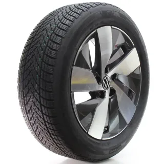 VW Passat B9 Variant CJ5 Winterräder Bologna Goodyear 215/55R17 DOT24 3J0601025K - Bild 6