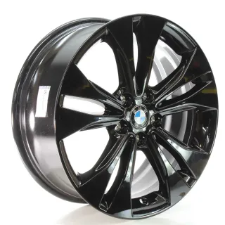 BMW X1 F48 X2 F39 Alufelge Doppelspeiche 578 Jet Black 7,5Jx18 ET51 36116885381 - Bild 3