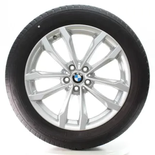 BMW X3 F97 X4 F98 Winterräder V-Speiche 691 Bridgestone 245/50R19 DOT23 36877325 - Bild 4