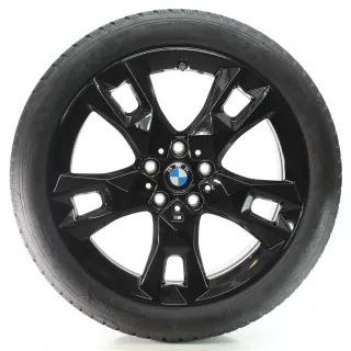 BMW 1er F70 Winterräder M Sternspeiche 968 Goodyear 195/50R18 93H DOT25 5A45271 - Bild 4