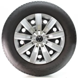 VW Tiguan II AD1 Audi Q3 F3 Winterräder Stahl 215/65R17 99H DOT25 5QF601027J/K - Bild 2