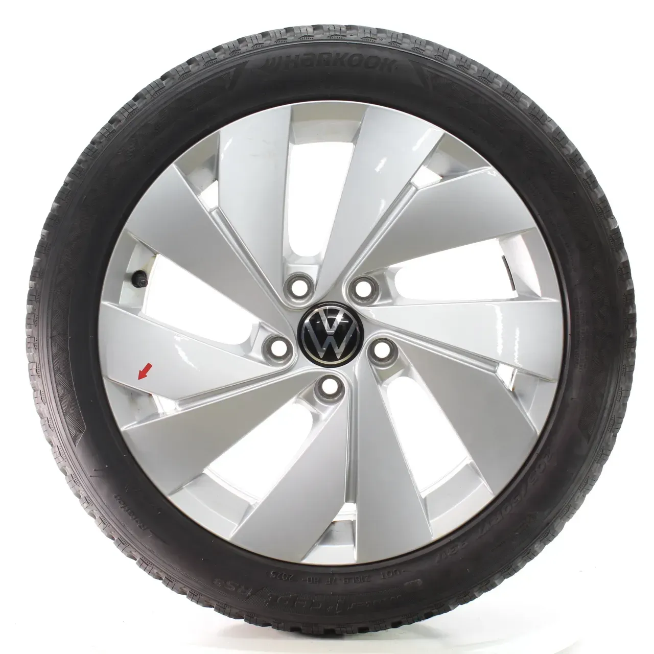 VW Golf VIII CD1 CG5 Winterräder Belmont Hankook 205/50R17 93V DOT25 5H0601025B - Bild 1