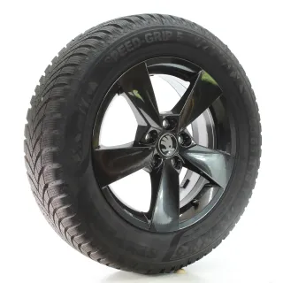 Skoda Fabia IV PJ Winterräder 5-Speichen Semperit 185/65R15 88T DOT25 6VA601025 - Bild 6