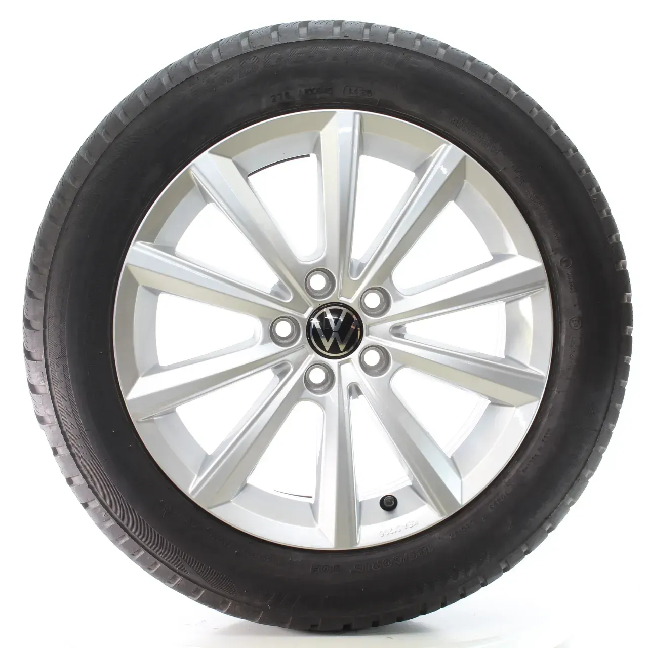 VW Polo NF 2G Winterräder Merano Bridgestone 185/60R16 90H DOT25 2G0601025AF - Bild 1