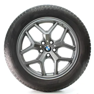 BMW 5er G60 G61 Winterräder Y-Speiche 932 Pirelli 225/55R18 102H DOT25 5A324D5 - Bild 2