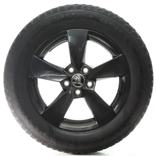 Skoda Fabia IV PJ Winterräder 5-Speichen Grau Semperit 185/65R15 88T 6VA601025 - Bild 1