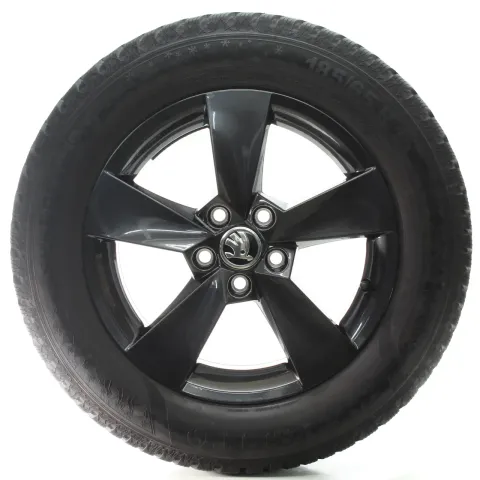 Background image for Skoda Fabia IV PJ Winterräder 5-Speichen Grau Semperit 185/65R15 88T 6VA601025