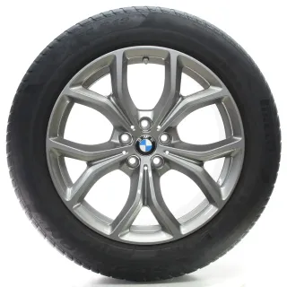 BMW X5 G05 Winterräder V-Speiche 735 Ferricgrey Pirelli 265/50R19 DOT21 6883752 - Bild 1
