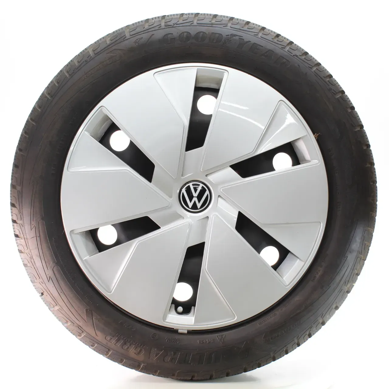 VW ID.3 E11 E12 Winterräder Stahl Goodyear Ultra Grip 215/55R18 DOT23 1EA601027 - Bild 1