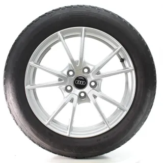 Audi A5 B10 FU Winterräder 5-Doppelspeichen Goodyear 215/55R17 DOT24 8B3601025A - Bild 2