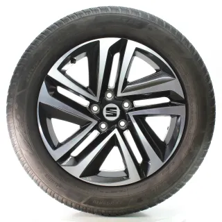 Seat Tarraco KN2 Winterräder 5-Doppelspeichen Schwarz 235/55R18 104H 5F0601025C - Bild 4
