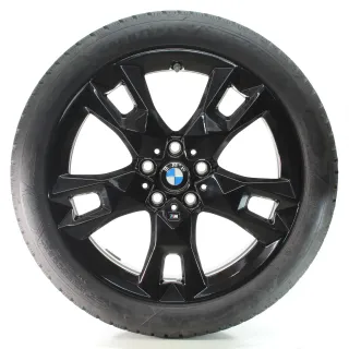 BMW 1er F70 Winterräder M Sternspeiche 968 Goodyear 195/50R18 93H DOT25 5A45271 - Bild 1