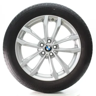 BMW X3 F97 X4 F98 Winterräder V-Speiche 691 Bridgestone 245/50R19 DOT23 36877325 - Bild 1
