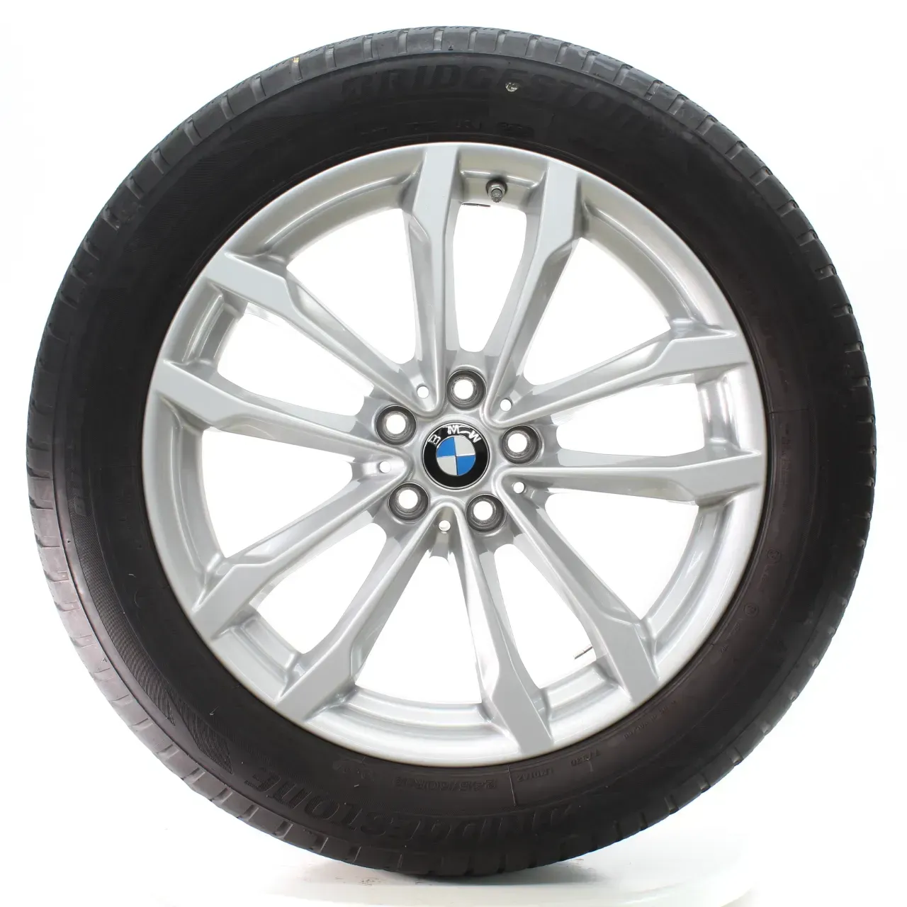 BMW X3 F97 X4 F98 Winterräder V-Speiche 691 Bridgestone 245/50R19 DOT23 36877325 - Bild 1