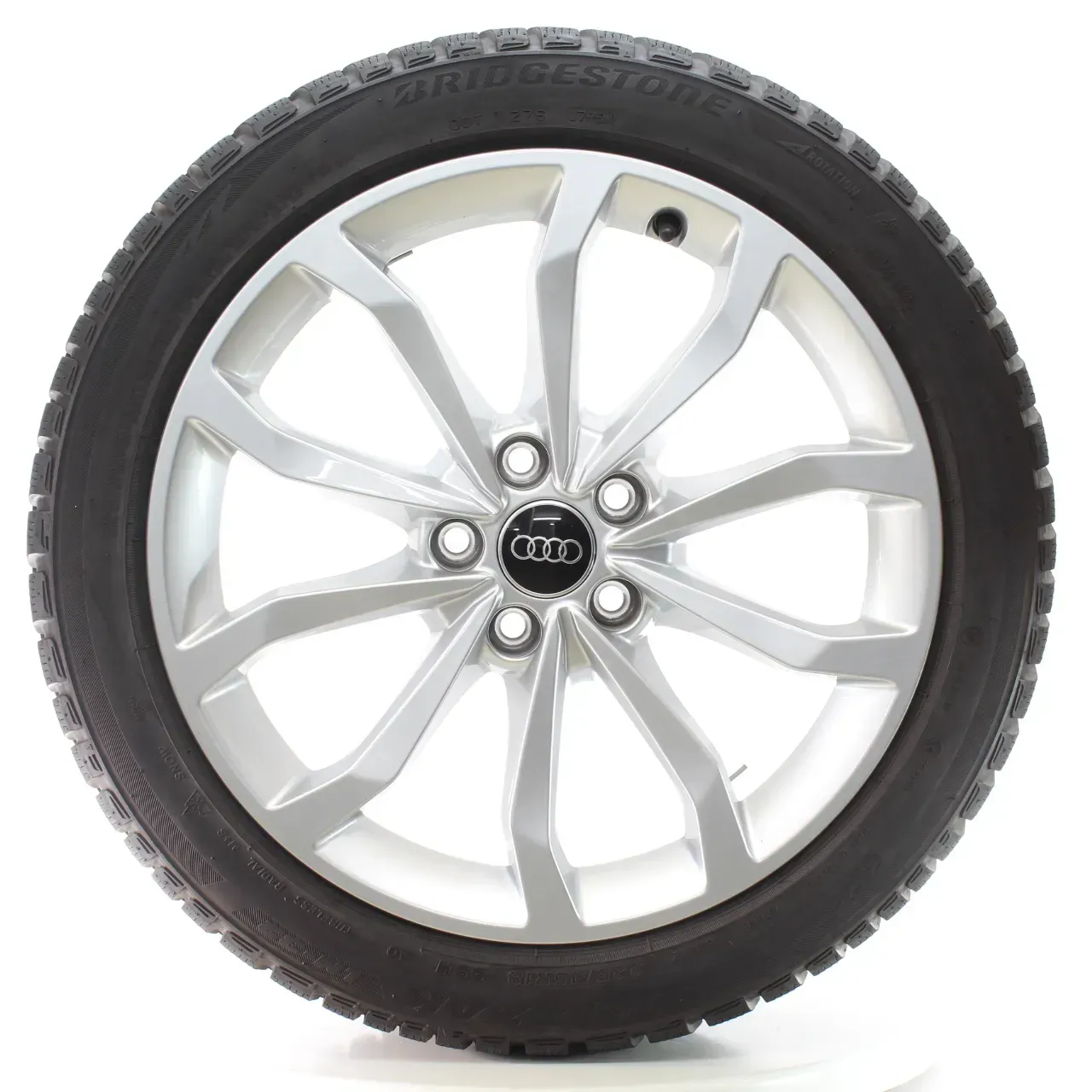 Audi A4 S4 8W Winterräder 10-Speichen Bridgestone 225/45R18 DOT24 8W0601025ED - Bild 1