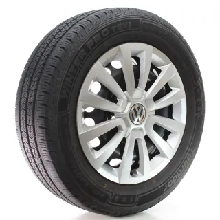 VW Beetle ab 2012 Winterräder Stahlfelgen Tourador 215/60R16C 561601027 - Bild 6