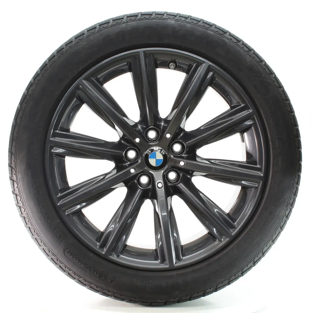 BMW 5er G30 G31 Winterräder V-Speiche 684 Goodyear 245/45R18 6874441 - Bild 1