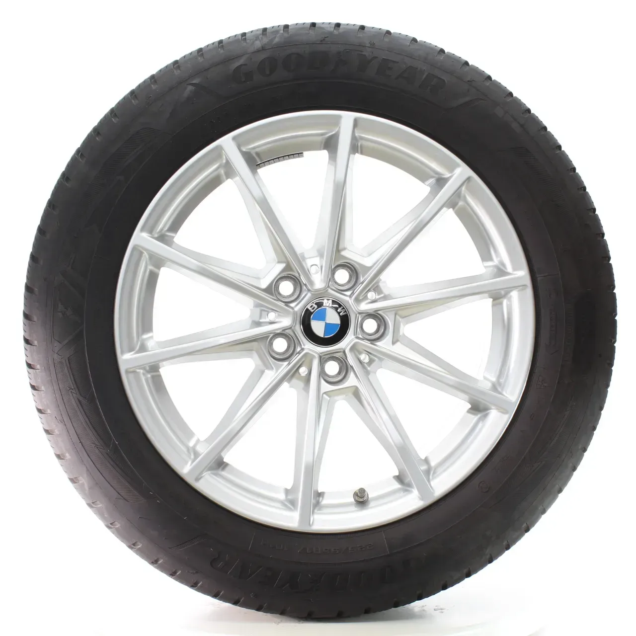 BMW 4er i4 G26 Winterräder V-Speiche 851 Goodyear 225/55R17 101H DOT25 6896762 - Bild 1