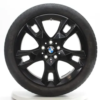 BMW 1er F70 Winterräder M Sternspeiche 968 Goodyear 195/50R18 DOT25 5A45271 - Bild 2