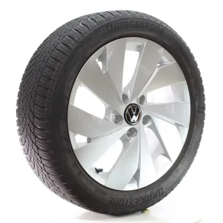 VW Golf VIII CD1 CG5 Winterräder Belmont Bridgestone 205/50R17 DOT25 5H0601025B - Bild 6
