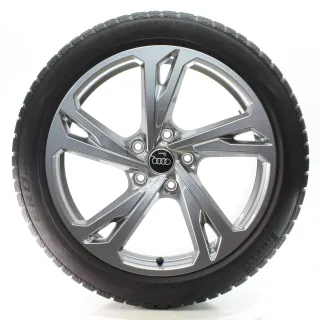 Audi E-Tron GT RS Winterrad 5-Doppelspeiche-Offset 245/45R20 DOT22 4J3601025AN - Bild 1