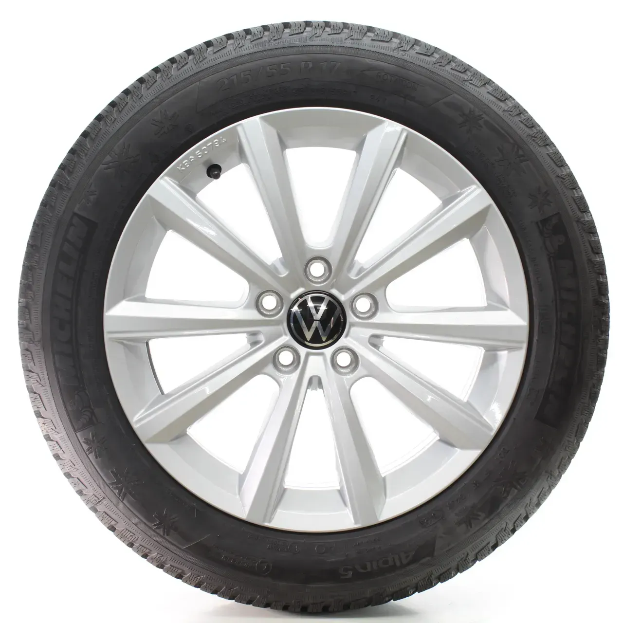 VW T-ROC A11 Winterräder Merano Michelin 215/55R17 94V DOT25 2GA601025M - Bild 1