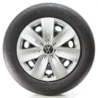 VW T-ROC A11 Audi Q2 GAB Winterräder Stahl Michelin 205/60R16 DOT24 5Q0601027CJ - Bild 2