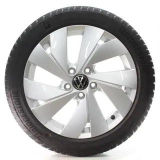 VW Golf VIII CD1 CG5 Winterräder Belmont Bridgestone 205/50R17 DOT24 5H0601025B - Bild 3