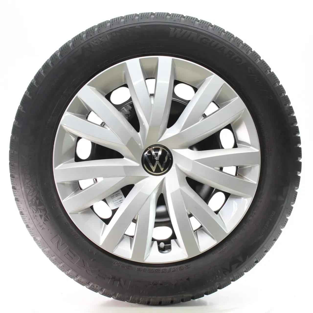 VW Golf VIII CD1 CG5 Winterräder Stahl Nexen 205/55R16 91H DOT24 5Q0601027BR - Bild 1
