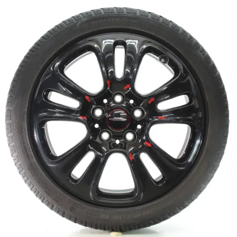 Background image for MINI Cooper F55 F56 F57 Winterräder JCW Double Spoke 510 185/50R17 86H 6855119
