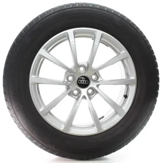 Audi A6 S6 F2 C8 Winterräder 10-Speichen Bridgestone 225/60R17 DOT24 4K0601025 - Bild 2