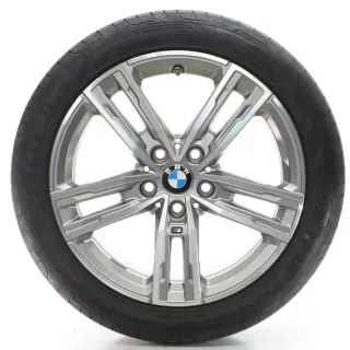BMW 1er F40 2er F44 Sommerräder M Doppelspeiche 550 Goodyear 225/45R17 8053523 - Bild 3