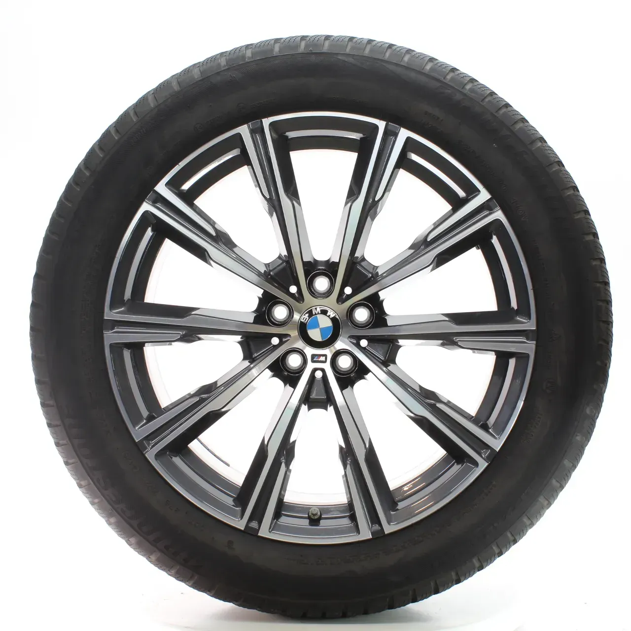 BMW X5 G05 X6 G06 Winterräder Sternspeiche 740 M 275/45R20 110V DOT25 8071996 - Bild 1