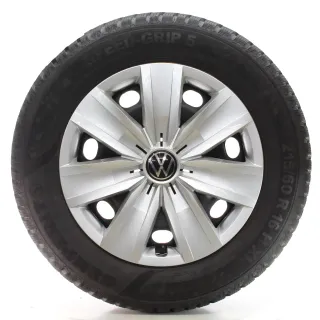 VW T-ROC A11 Audi Q2 GAB Winterräder Stahl Semperit 215/60R16 DOT25 5Q0601027CJ - Bild 1