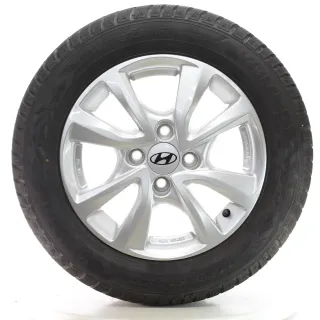 Hyundai i10 BA Winterräder 4-Doppelspeichen Kumho 175/65R14 82T DOT25 KBA50403 - Bild 4