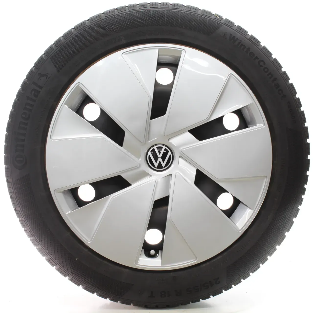 VW ID.3 E11 Winterräder Stahl Continental 215/55R18 95T 1EA601027 - Bild 1