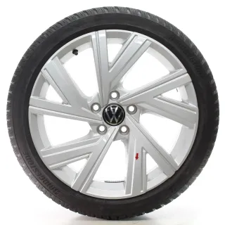 VW Golf 8 VIII CD1 Winterräder Bergamo Bridgestone 225/40R18 DOT25 5H0601025AB - Bild 4