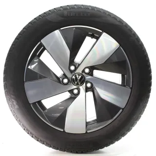 VW Passat B9 Variant CJ5 Winterräder Bologna Pirelli 215/55R17 DOT25 3J0601025B - Bild 1