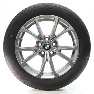 BMW 3er G20 G21 Winterräder V-Speiche 776 Ferricgrey 225/50R17 DOT23 6883518 - Bild 3