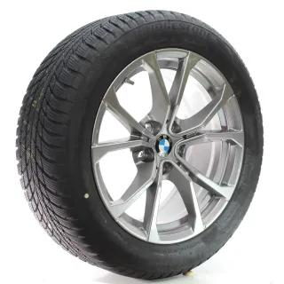 BMW 3er G20 G21 Winterräder V-Speiche 776 Bridgestone 225/50R17 DOT24 6883518 - Bild 6