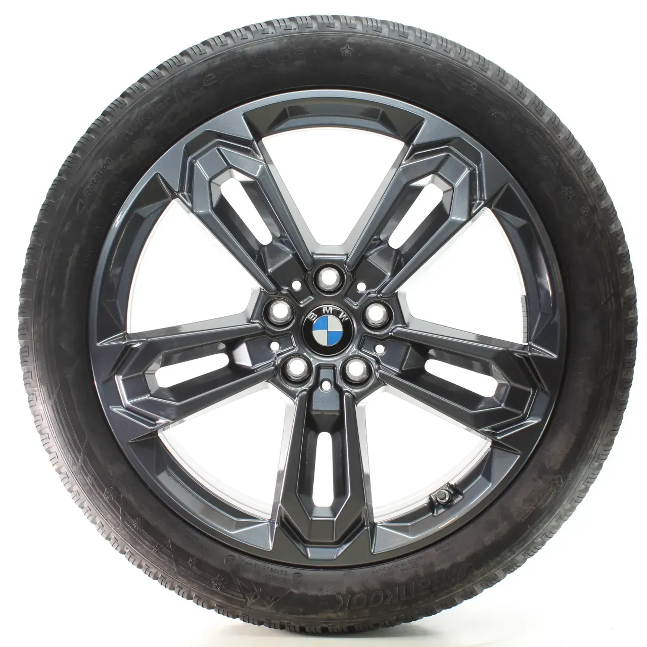 BMW X1 U11 X2 U10 Winterräder Doppelspeiche 1041 Hankook 195/55R19 DOT24 5A661A8 - Bild 1