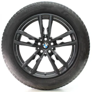BMW X3 G01 X4 G02 Winterräder Doppelspeiche 698 M 245/50R19 105V DOT24 8746987 - Bild 3
