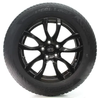 KIA Sportage QL Winterräder 5-Doppelspeichen Schwarz Hankook 225/60R17 KBA50506 - Bild 2