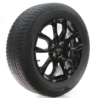 KIA Sportage QL Winterräder 5-Doppelspeichen Schwarz Hankook 225/60R17 KBA50506 - Bild 6