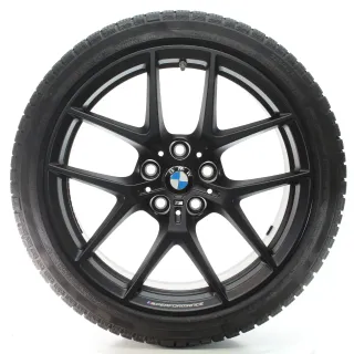BMW 1er F40 2er F44 Winterräder M Y-Speiche 554 Conti 225/40R18 DOT25 8092354 - Bild 2