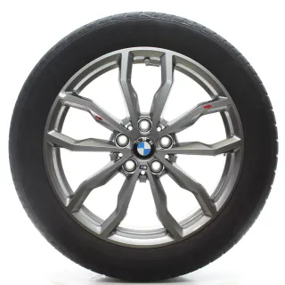 BMW 1er F40 2er F44 Winterräder Y-Speiche 711 M Conti 205/55R18 DOT23 6877550 - Bild 2